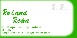 roland repa business card